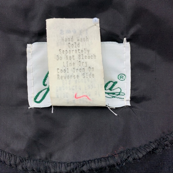 Vintage Black Velveteen Large Print Floral Evening Blazer Gold Metallic … - Picture 12 of 15